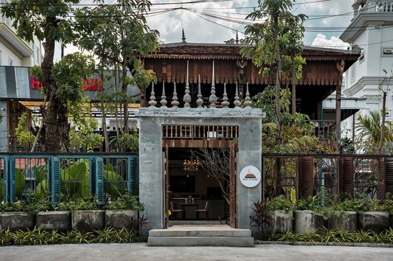 The best way to savor Khmer BBQ in a modern way at Hot Stone Restaurant in Siem Reap